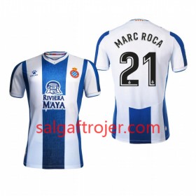 RCD Espanyol Fodboldtrøjer Marc Roca 21 Hjemmebanesæt 2019/20 Kort ærmer